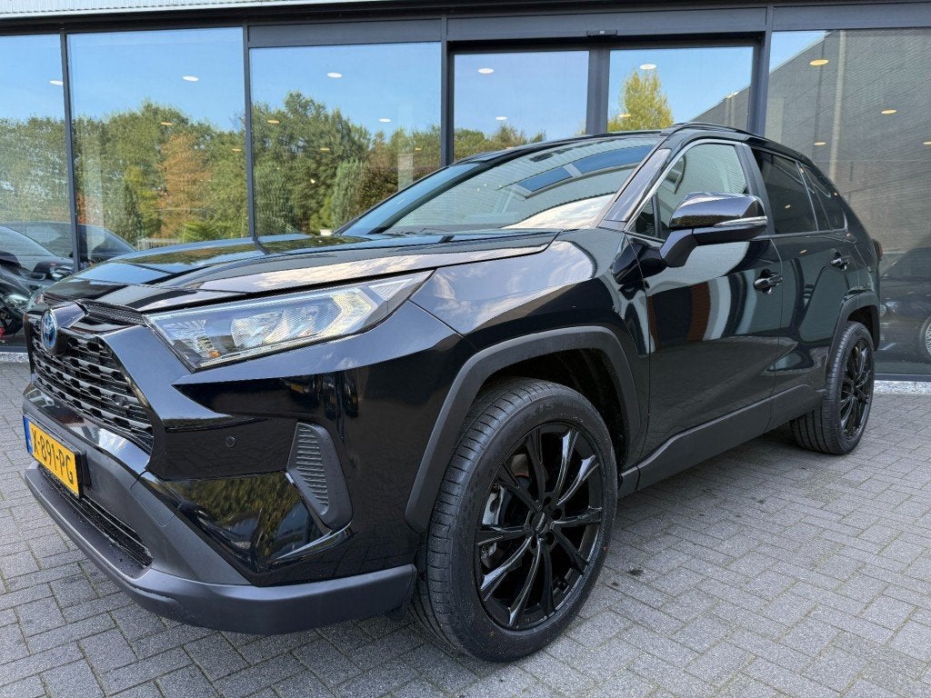 Toyota RAV4 2.5 HYBRID,LED,Carplay,Clima,Adapt Cruise,Lane A, Dealer onderhouden, Gebruikt, 4 cilinders, Zwart