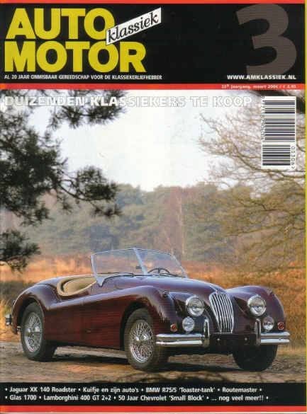 AMK 3 2006 : Jaguar XK140 - Lamborghini 400 GT - Chevrolet, Boeken, Ophalen of Verzenden, Gelezen, Algemeen