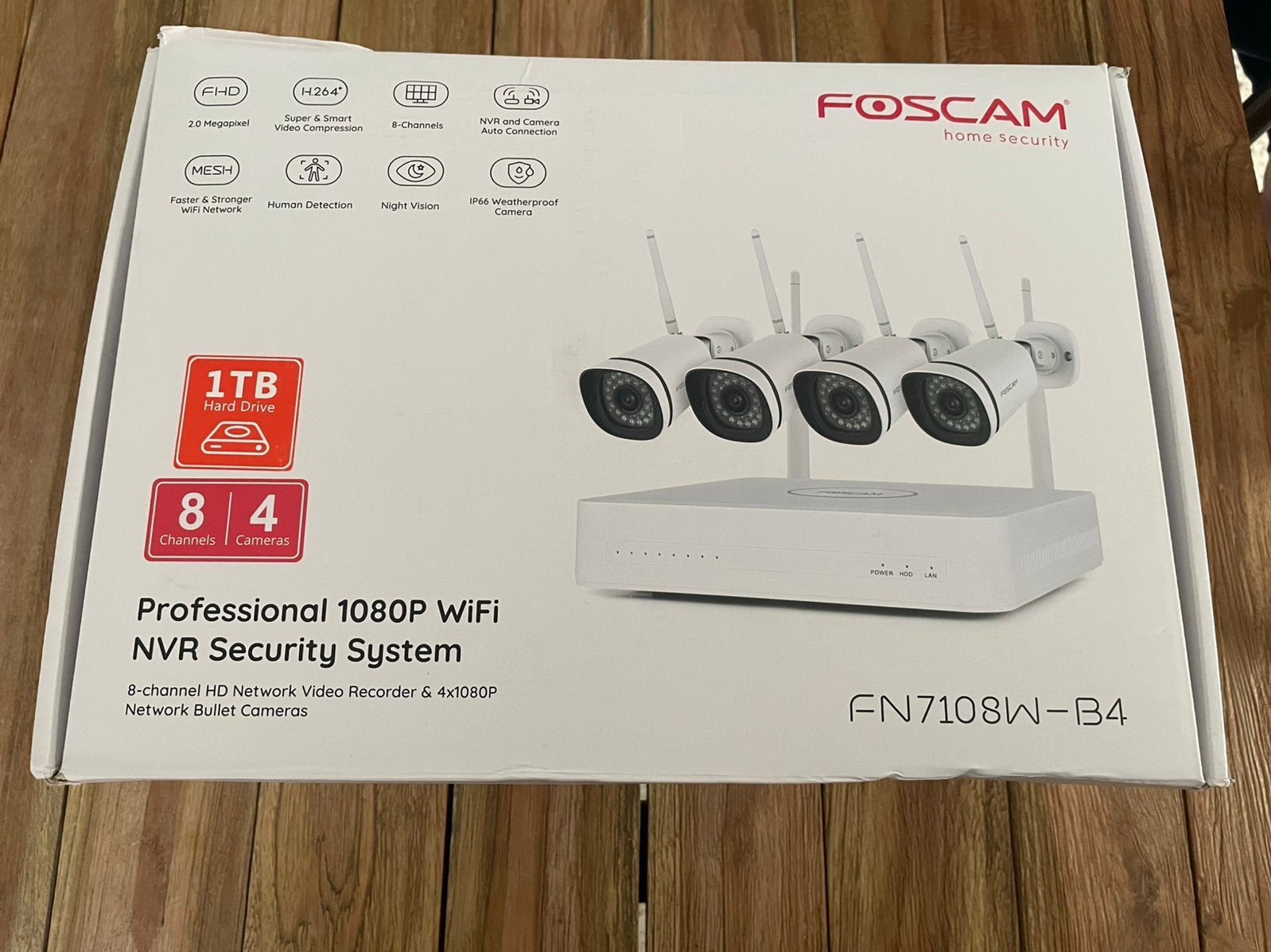 Nieuw! Foscam professionele beveiligings camera’s, Ophalen of Verzenden, Nieuw, Buitencamera