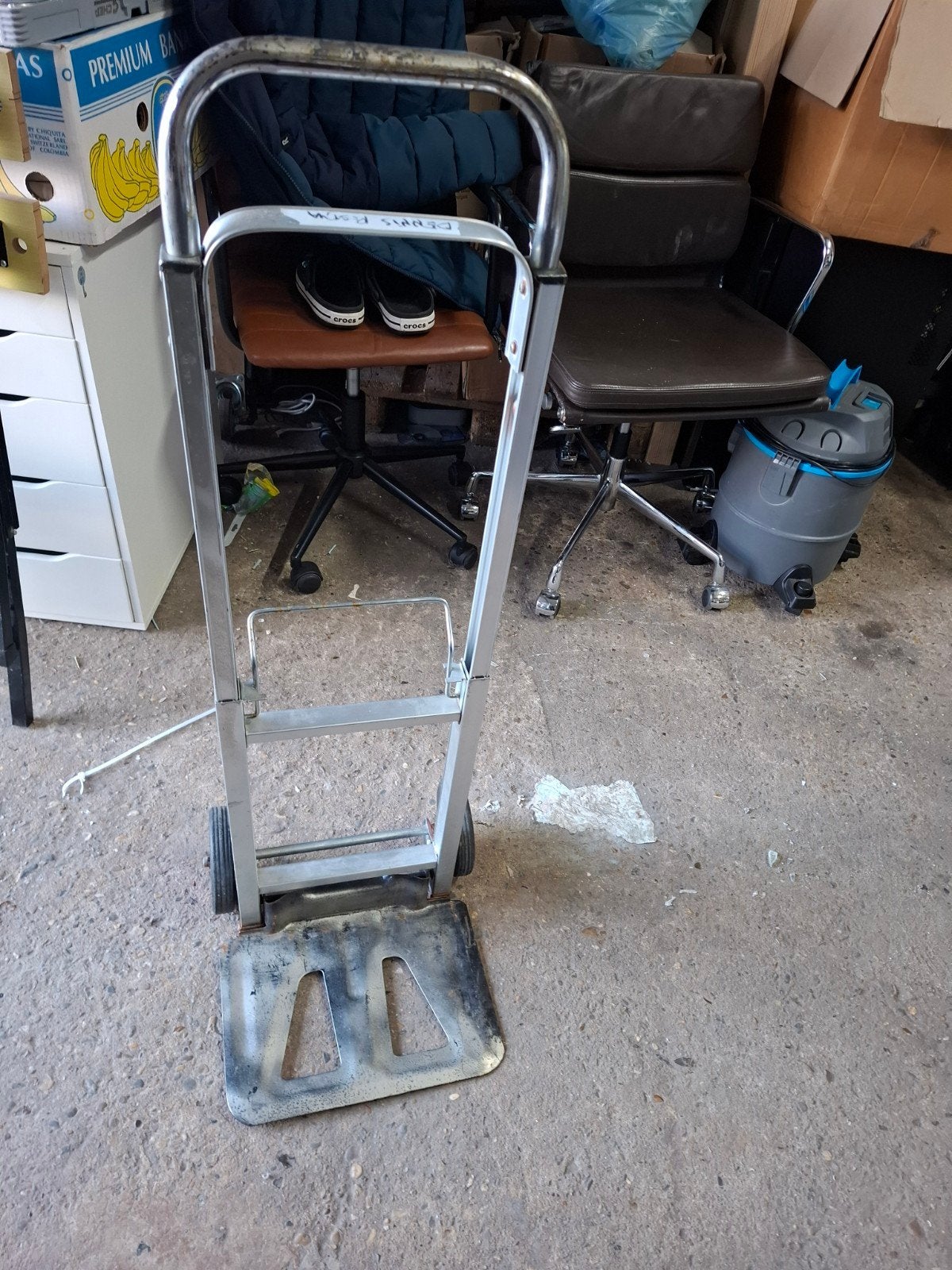 Stevige steekwagen - Handig voor verhuizingen en transport, Ophalen, Steekwagen, Gebruikt, Wagen