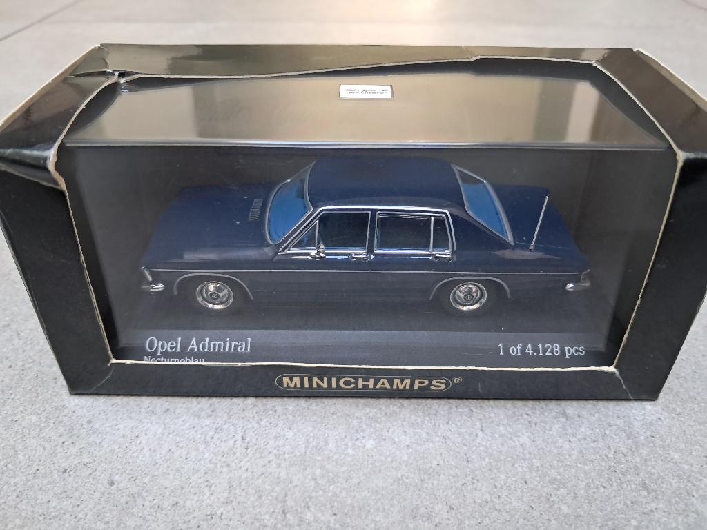 Miniatuur Opel Admiral 1:43, Ophalen of Verzenden, Zo goed als nieuw, Auto, MiniChamps