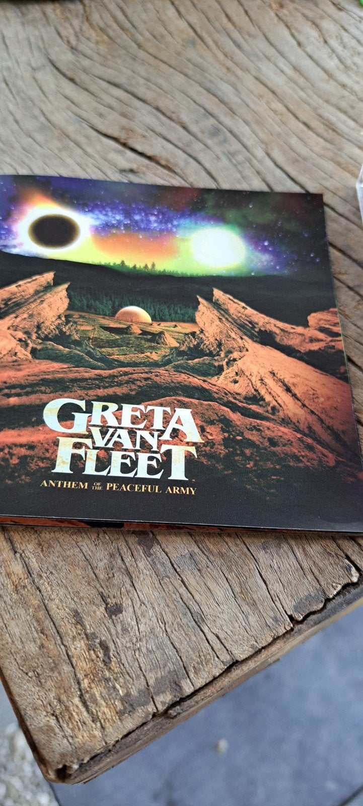 Greta Van Fleet - Anthem of the Peaceful Army CD, Ophalen of Verzenden, 2010 - 2019, Zo goed als nieuw