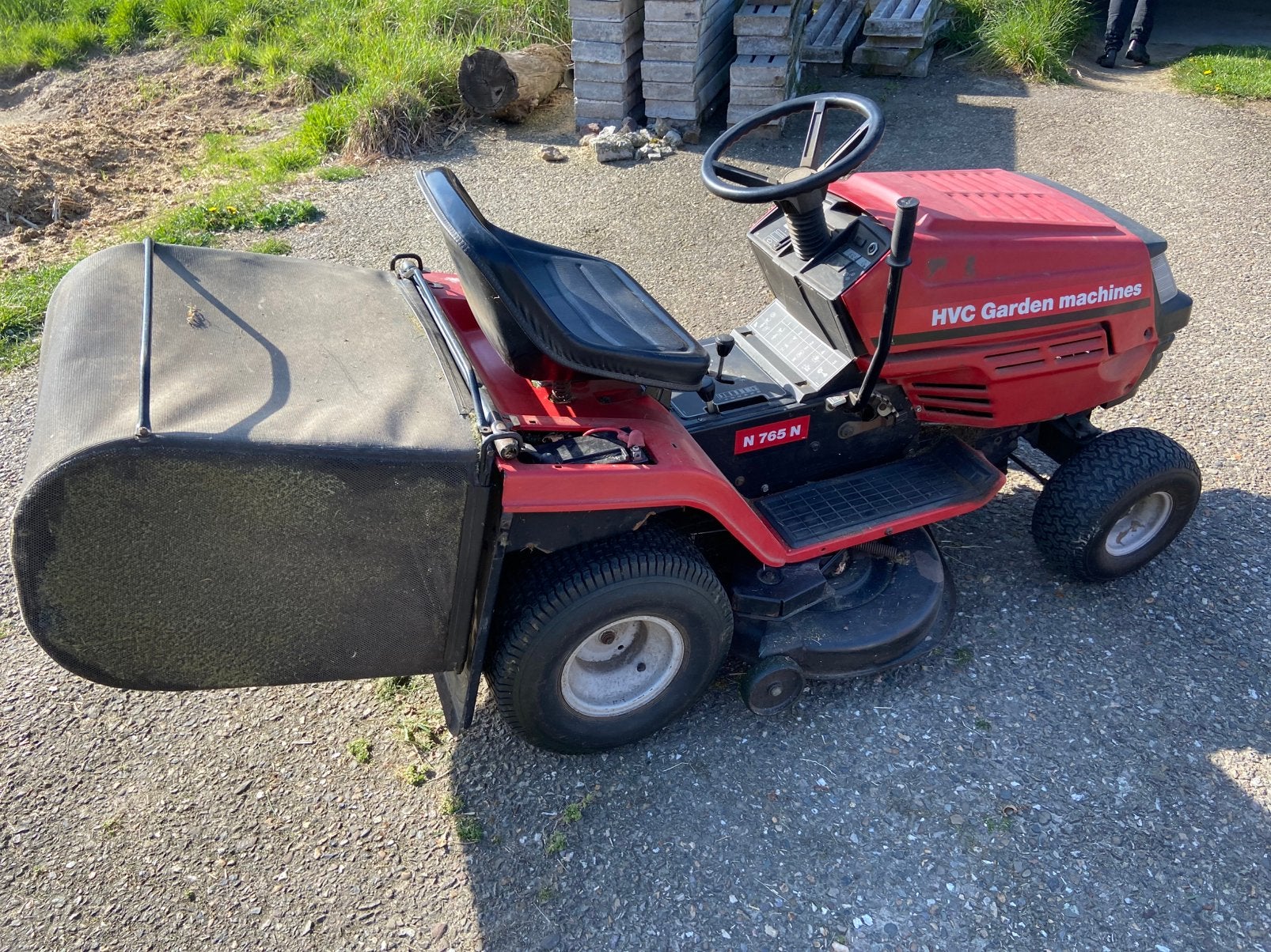 Zitmaaier, Tuin en Terras, Zitmaaiers, Ophalen, Gebruikt, Opvangbak, 90 tot 120 cm