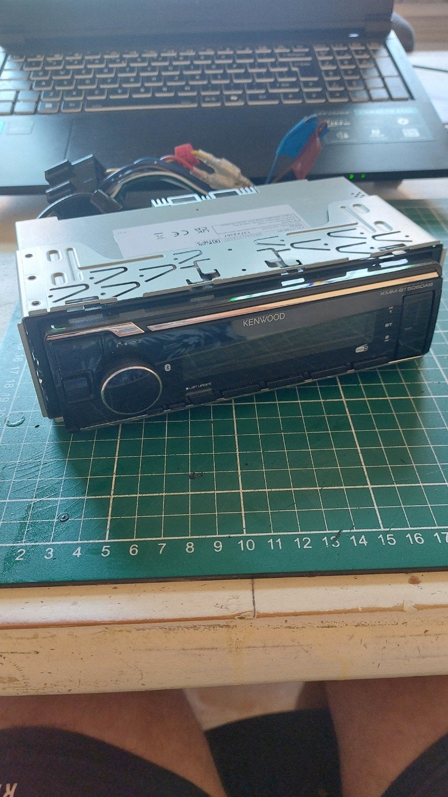 kenwood KMM-bt506DAB auto radio, Ophalen, Gebruikt