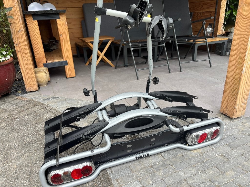 Thule fietsdrager 9078101, Auto diversen, Ophalen, 2 fietsen, Gebruikt, Trekhaakdrager