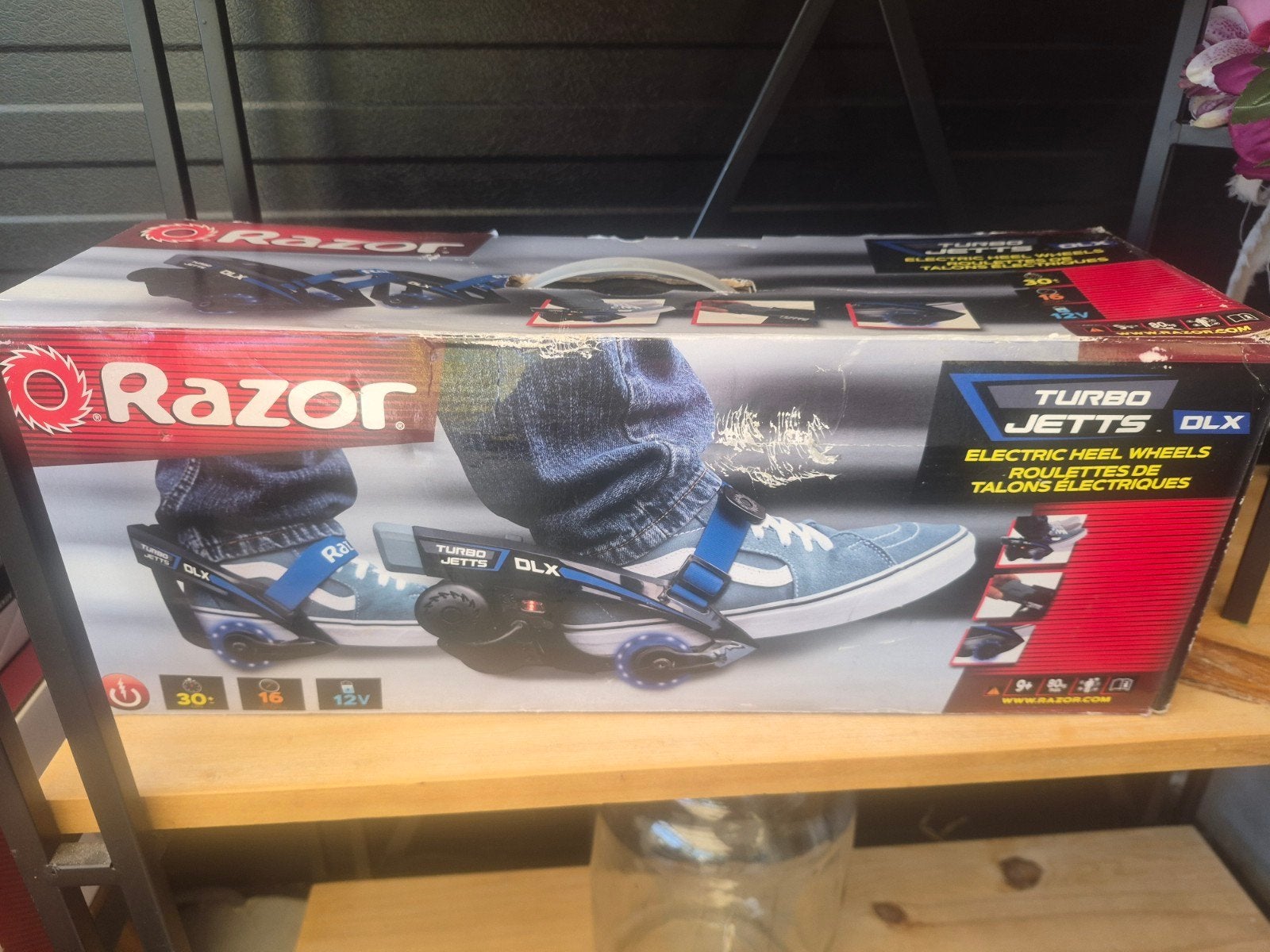 Razor Turbo Jetts DLX Elektrische Hielwielen, Ophalen, Nieuw, Kinderen