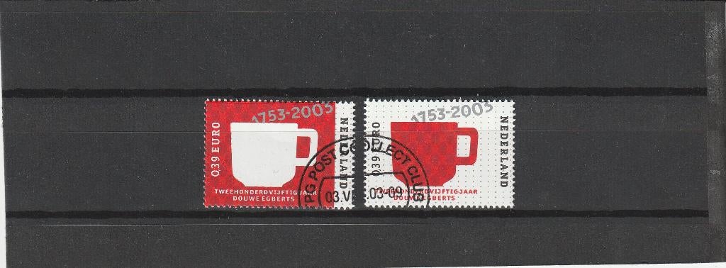 Nederland  2192 - 2193  gestempeld, Ophalen of Verzenden, Gestempeld