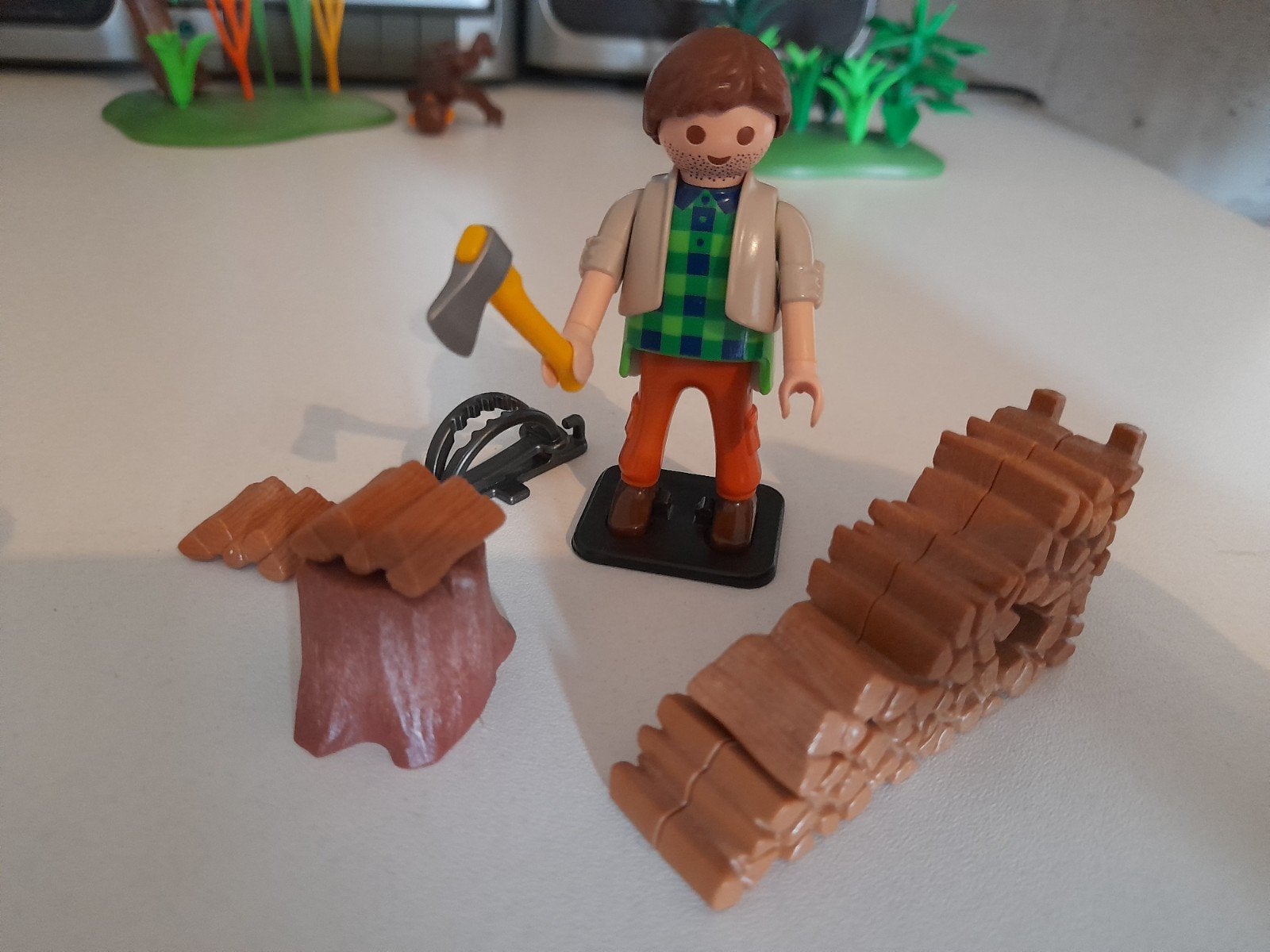 Playmobil houthakker, Ophalen of Verzenden, Zo goed als nieuw, Complete set
