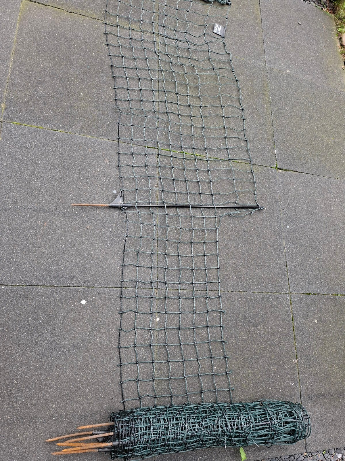 Vos oprolbaar scherm 65 cm hoog, 8 meter lang, Tuin en Terras, Ophalen of Verzenden, Gebruikt, Kunststof, Gaashekwerk