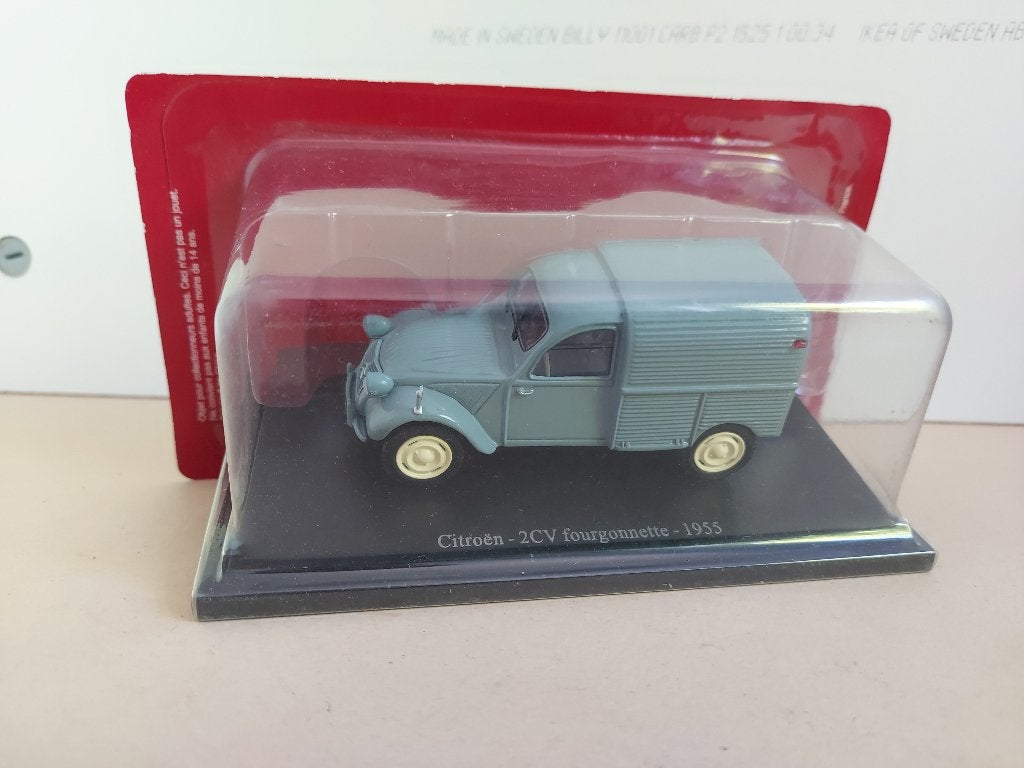 Citroen 2cv fourgonnette 1/43 editions Atlas, Verzenden, Nieuw, Auto, Overige merken