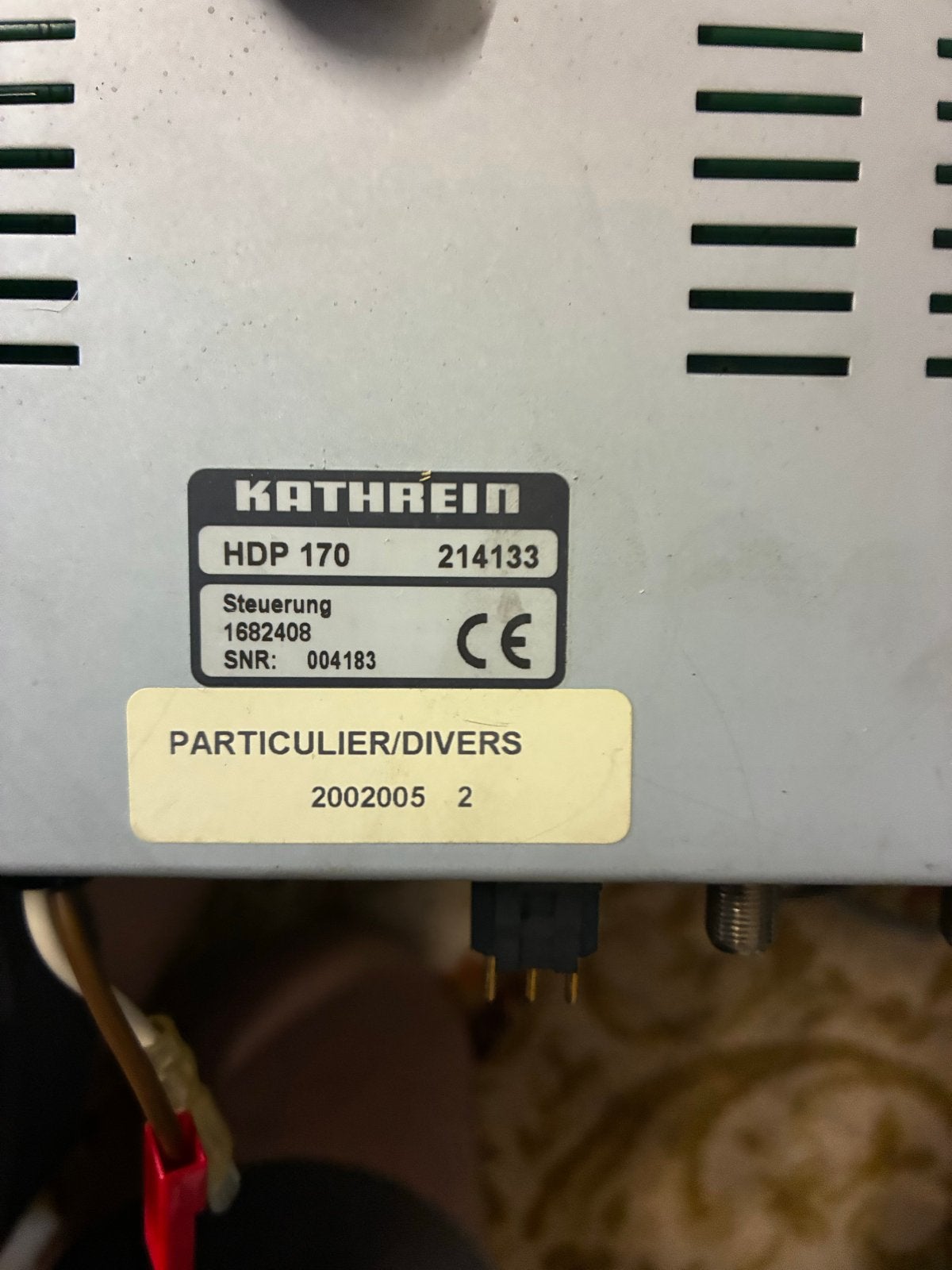 Kathrein HDP 170 & Samsung SMT-1000T Decoders, Audio, Tv en Foto, Ophalen, Gebruikt, Decoder