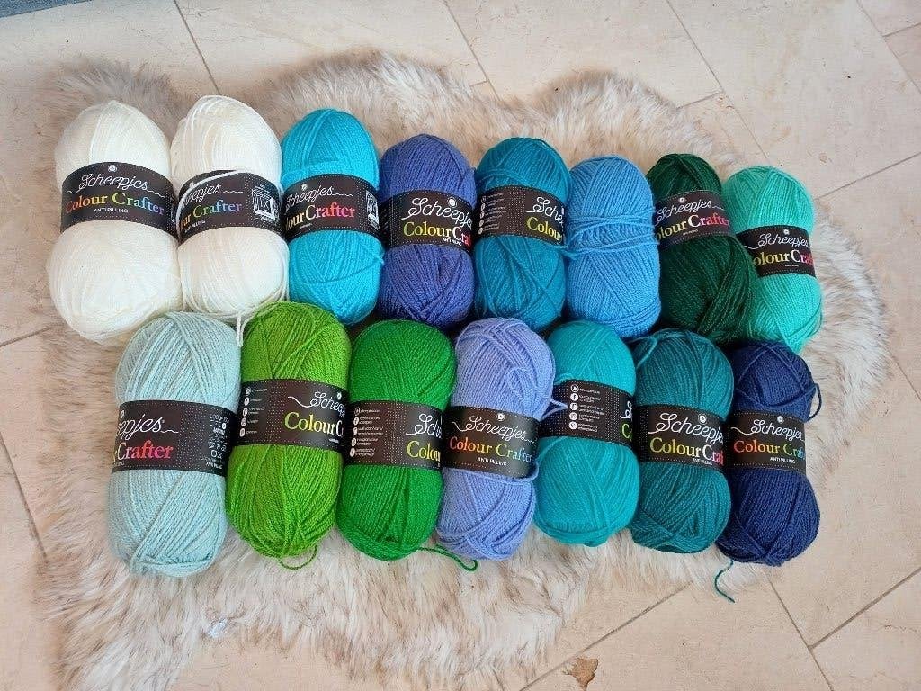 Tof haakpakket Ibiza deken Attic24 haken Colourcrafter wol !, Ophalen of Verzenden, Nieuw, Haken, Patroon of Boek