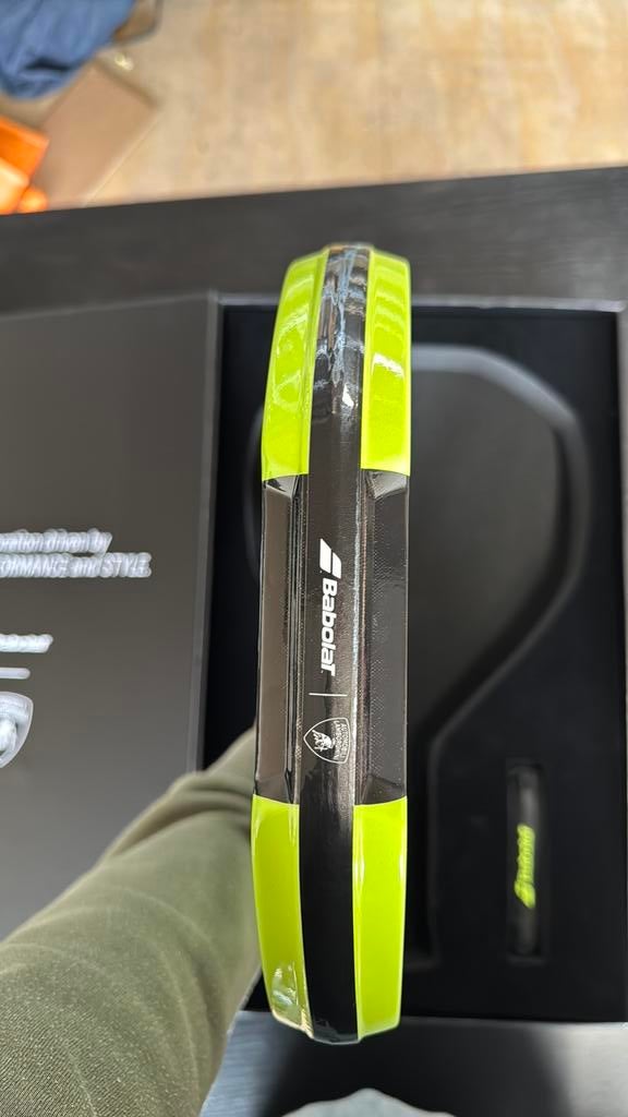 *Nieuw* Babolat x Lamborghini padel racket CL.002 lime geel, Ophalen, ., Nieuw, Babolat