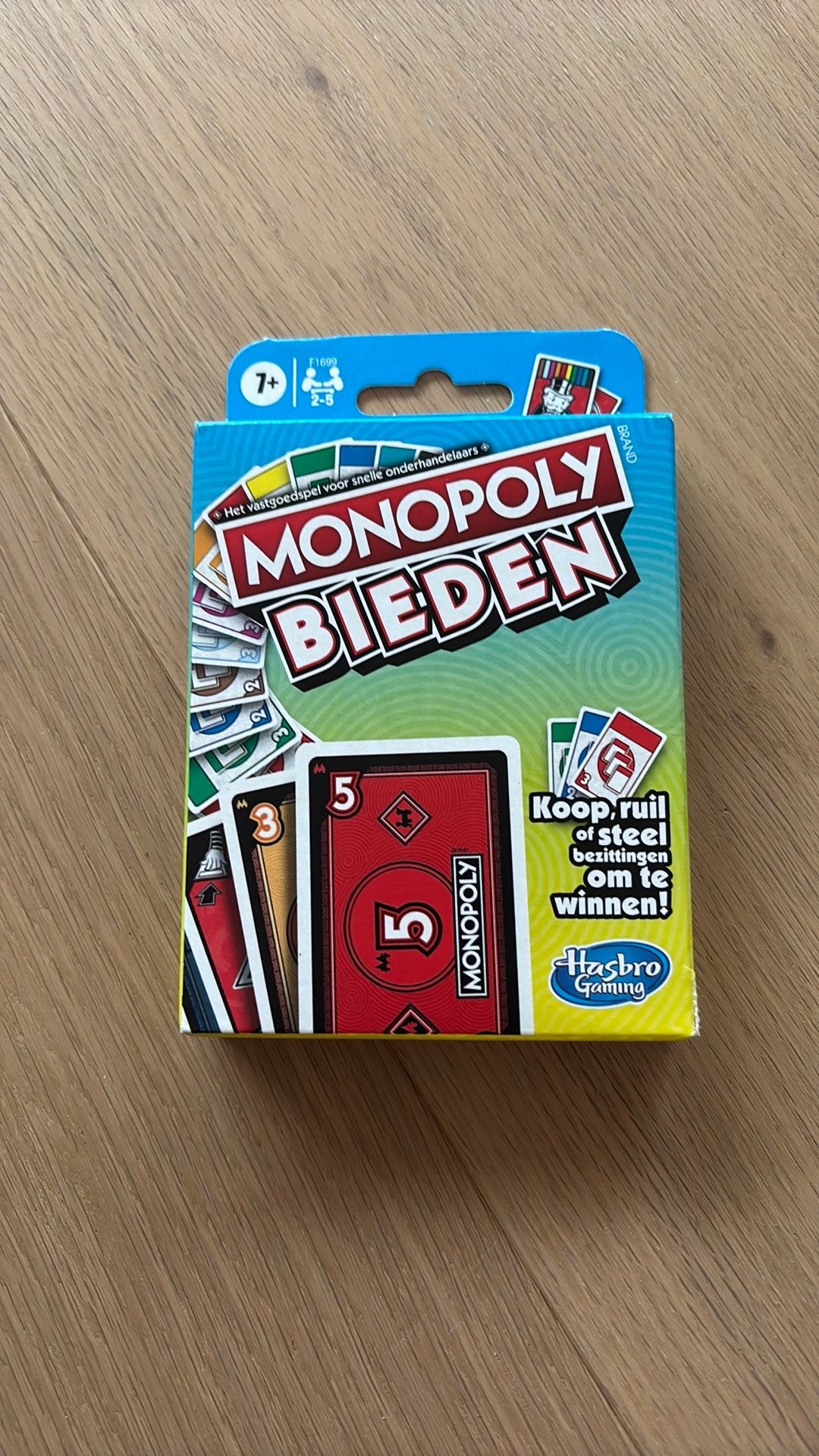 Monopoly bieden, Ophalen of Verzenden, Zo goed als nieuw