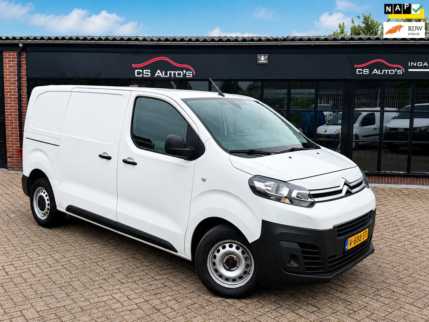 Citroen Jumpy 2.0 BlueHDI 120pk|10-2018|airco|cruise.control, Auto's, Voorwielaandrijving, 1588 kg, Gebruikt, Euro 6