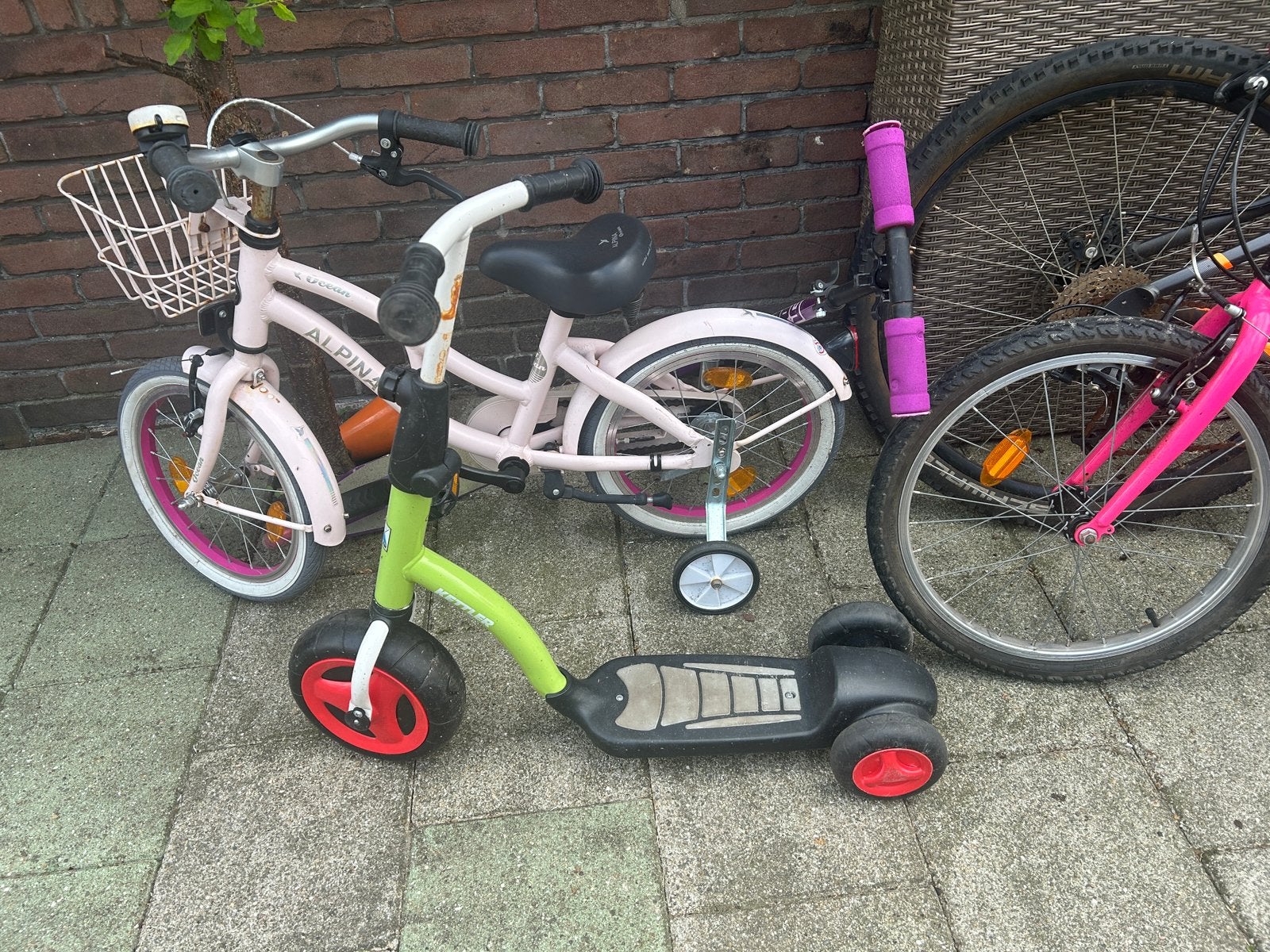 3 wieler stepje, gebruikt goed voor 2e ronde, Fietsen en Brommers, Fietsen | Kinderfietsjes, Ophalen, Zo goed als nieuw, Minder dan 16 inch