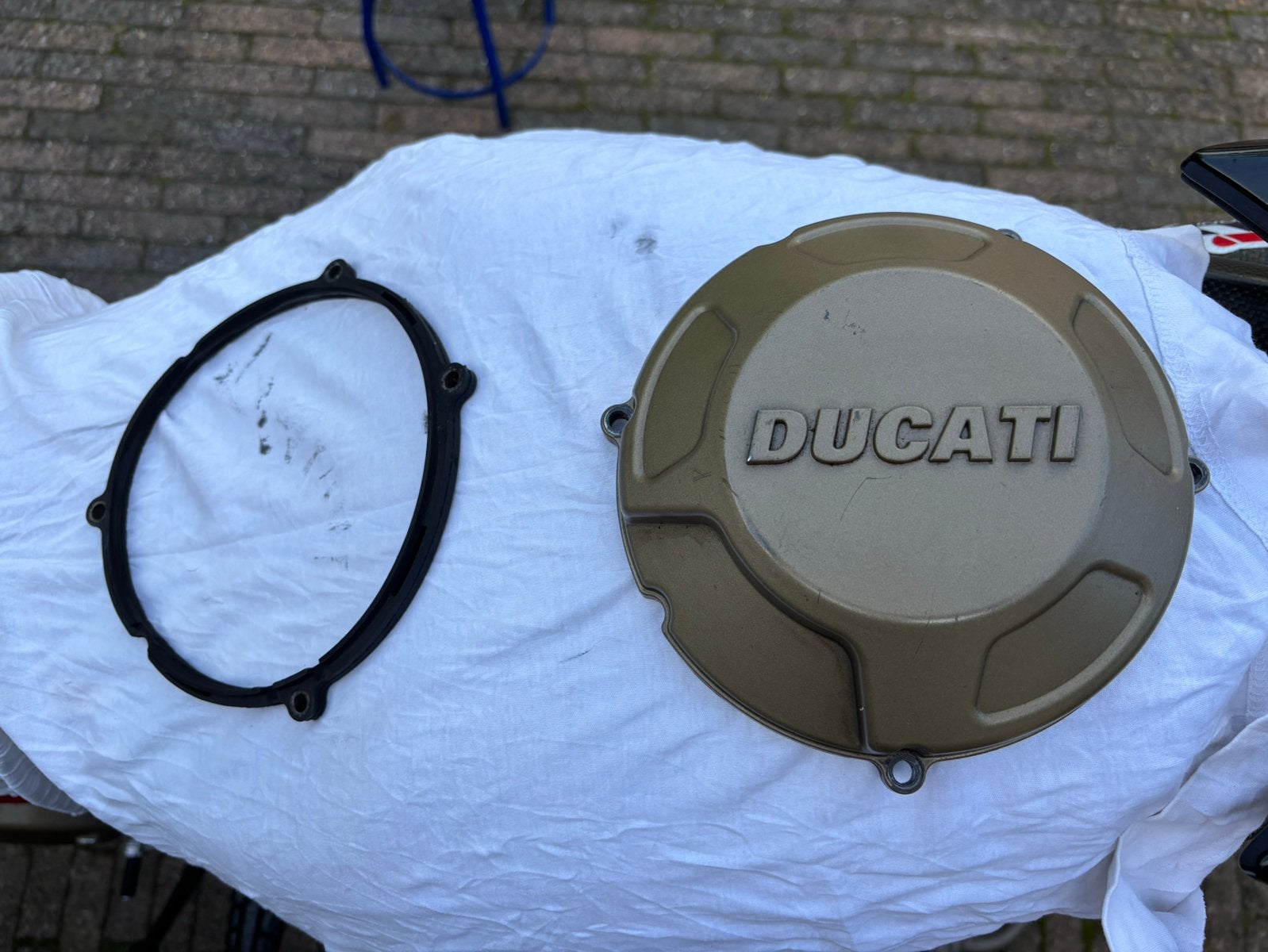Ducati Koppelingsdeksel alle droge types., Motoren, Ophalen of Verzenden