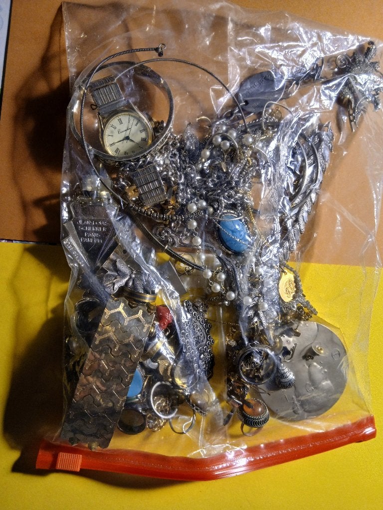 Grote zak bijoe, Overige materialen, Gebruikt, Overige kleuren, Verzenden