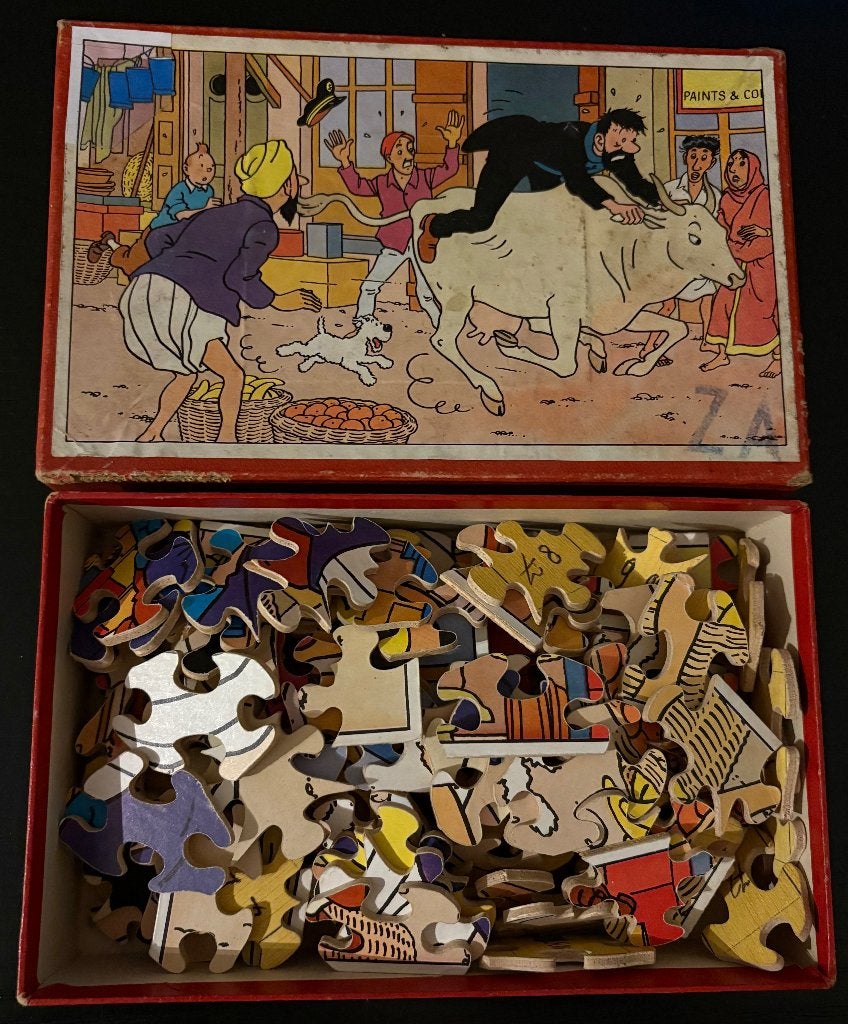 Kuifje - Kuifje’s bon - Kuifje in Tibet, Eén stripboek, Ophalen of Verzenden, Gelezen, Hergé