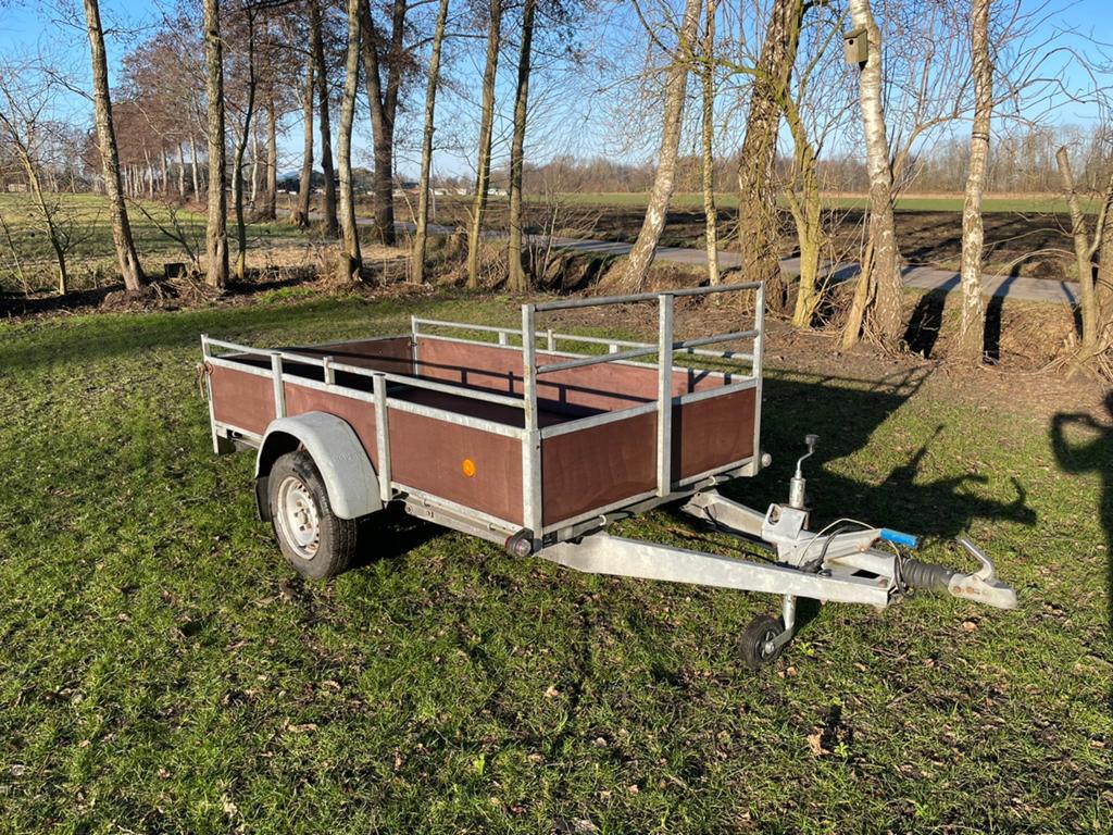 Hapert 252x130 geremde aanhanger aanhangwagen, Auto diversen, Aanhangers en Bagagewagens, Ophalen, Gebruikt