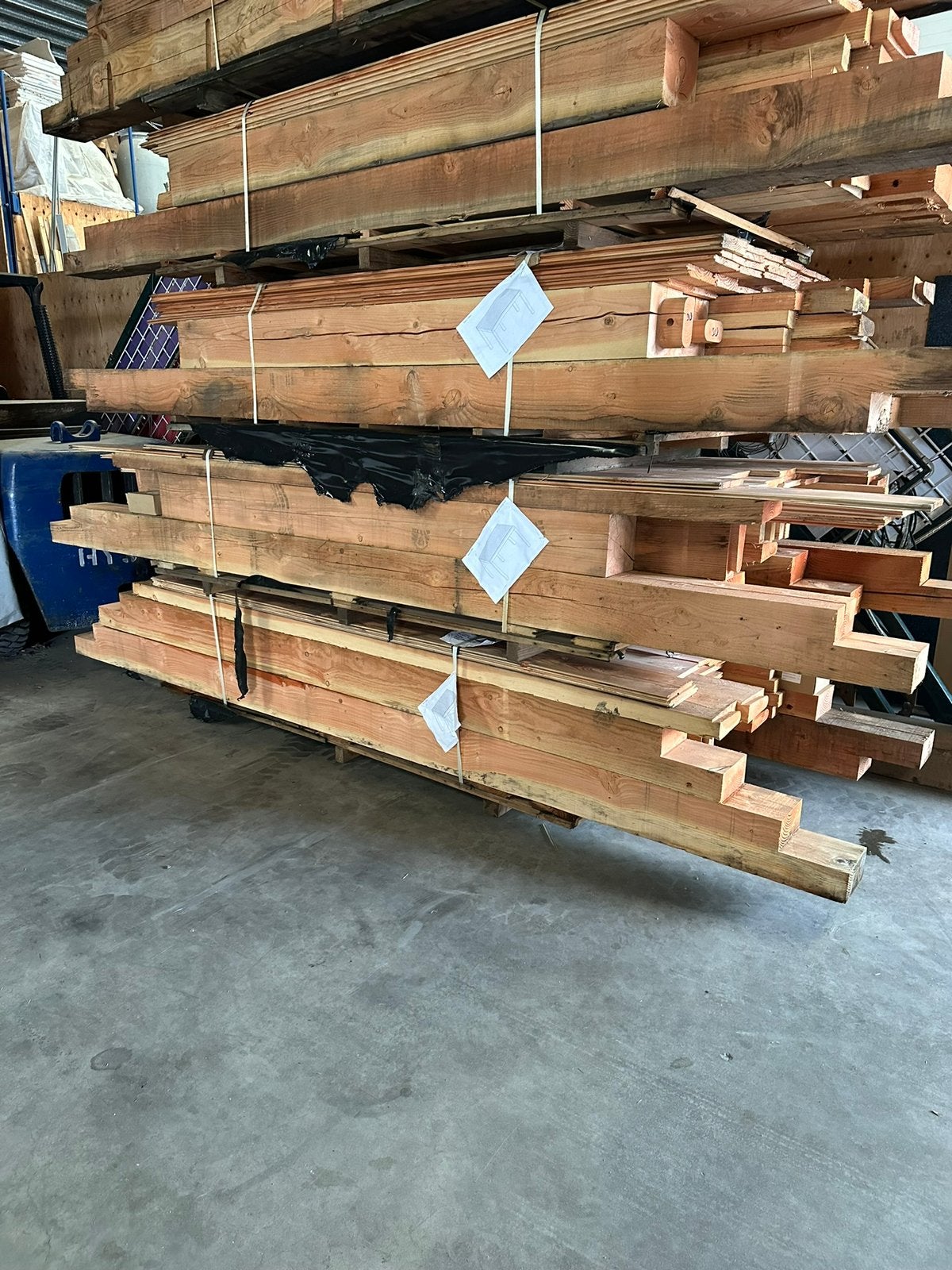 GOEDKOOP Douglas overkapping 4x3,5, Ophalen, Zo goed als nieuw, Balk, Overige houtsoorten