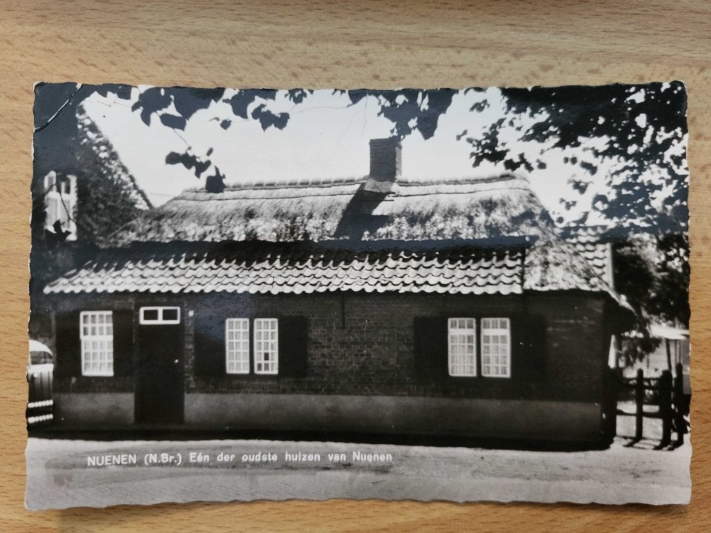 ansicht NUENEN Oudste huizen, Ophalen of Verzenden, Voor 1920, Noord-Brabant