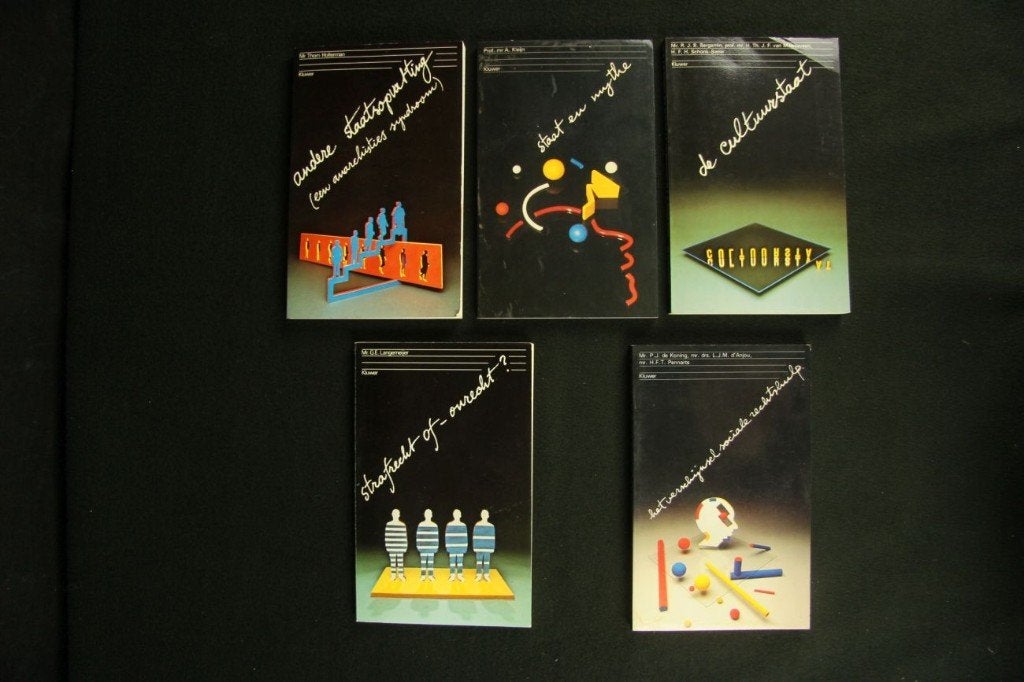 5x boeken over recht en maatschappij (1975-1985), Ophalen of Verzenden, Gelezen, Nederland