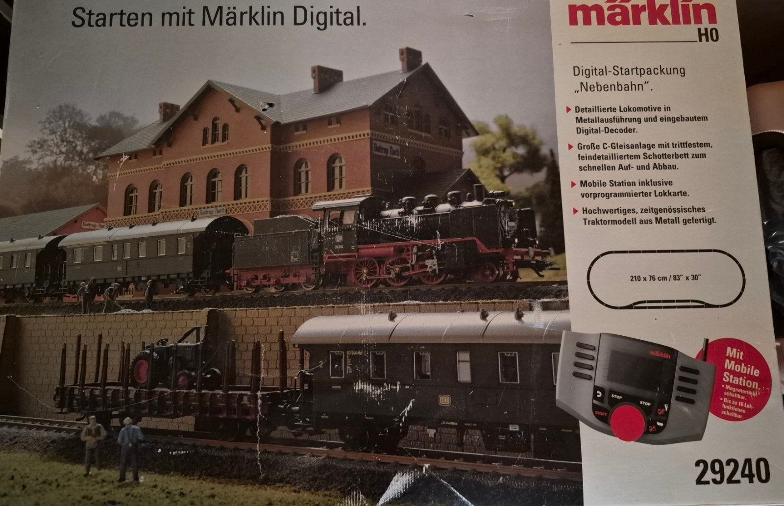 Marklin 29240 set met baan, Ophalen, Wisselstroom, Treinset, Märklin