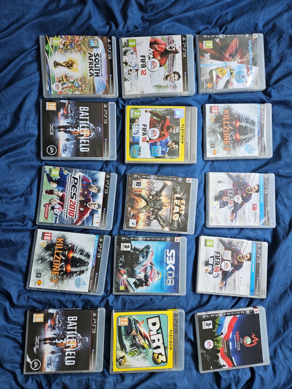 PS3 Games Bundel  (1 game is 5 euro), Ophalen, Gebruikt, Sport, 3 spelers of meer
