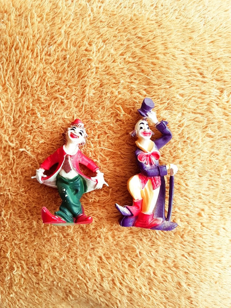 Beeldje clowntjes, Verzamelen, Ophalen of Verzenden, Zo goed als nieuw, Mens