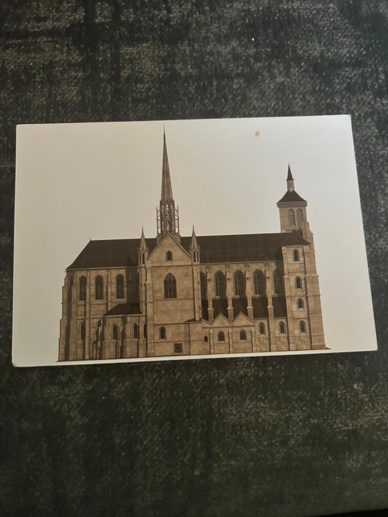 DIJON FRANKRIJK La Sainte-Chapelle, Ophalen of Verzenden, 1980 tot heden, Ongelopen, Frankrijk