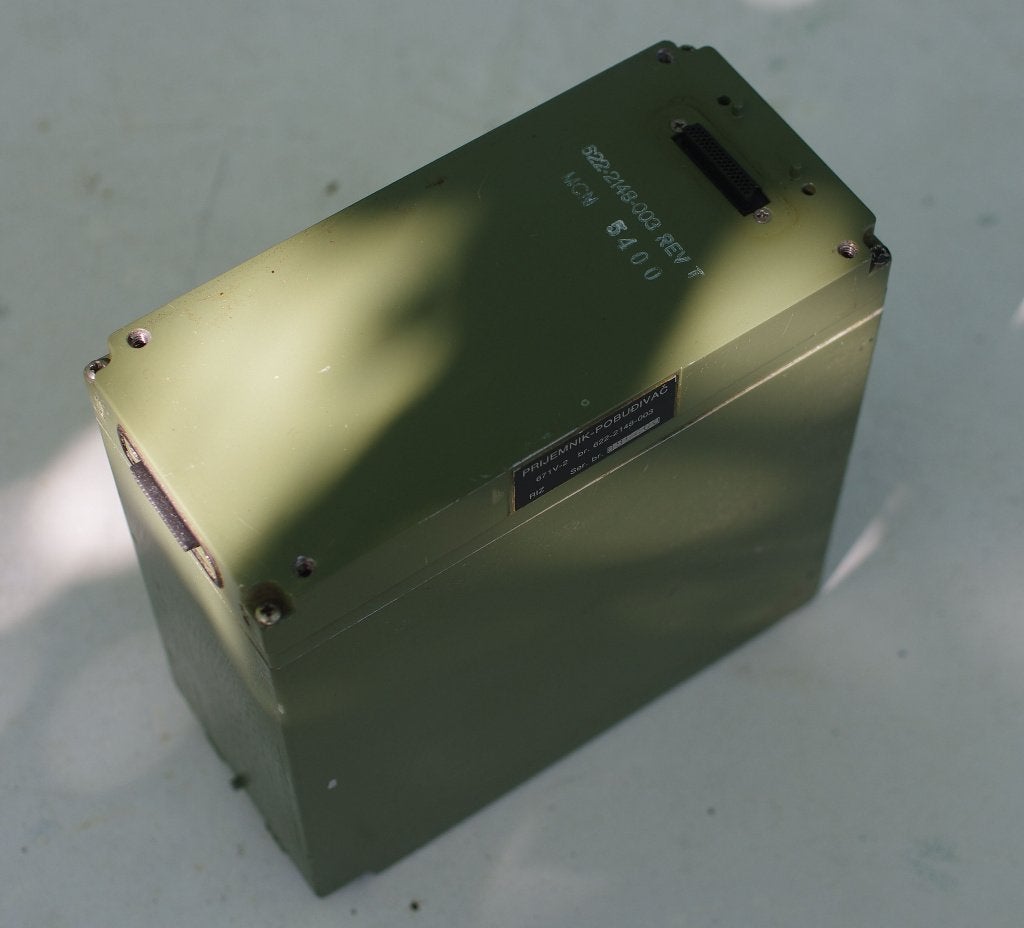 Manpack PRC515 RU20 Exciter/Synthesizer Rockwell Collins, Telecommunicatie, Verzenden, Niet werkend, Zender en Ontvanger