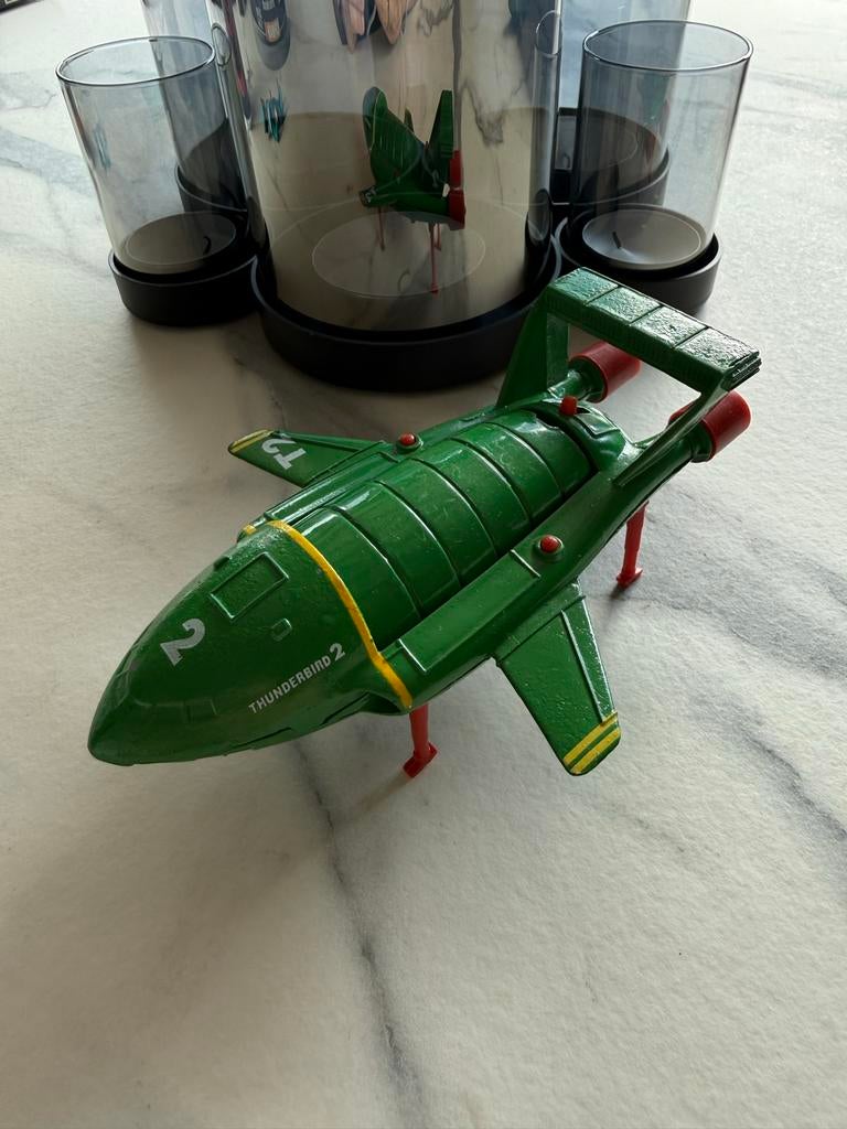 Thunderbirds 2 Vliegtuig - Matchbox, Kinderen en Baby's, Speelgoed | Speelgoedvoertuigen, Gebruikt, Ophalen of Verzenden