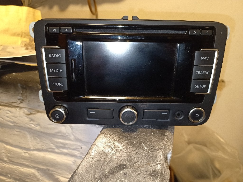Autoradio volkswagen, Ophalen, Gebruikt