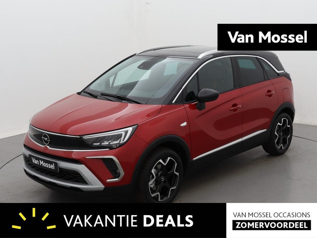 Opel Crossland 1.2 Turbo Ultimate | Automaat | Panoramadak |, Auto's, Opel, 12 maanden, 840 kg, Gebruikt, Euro 6