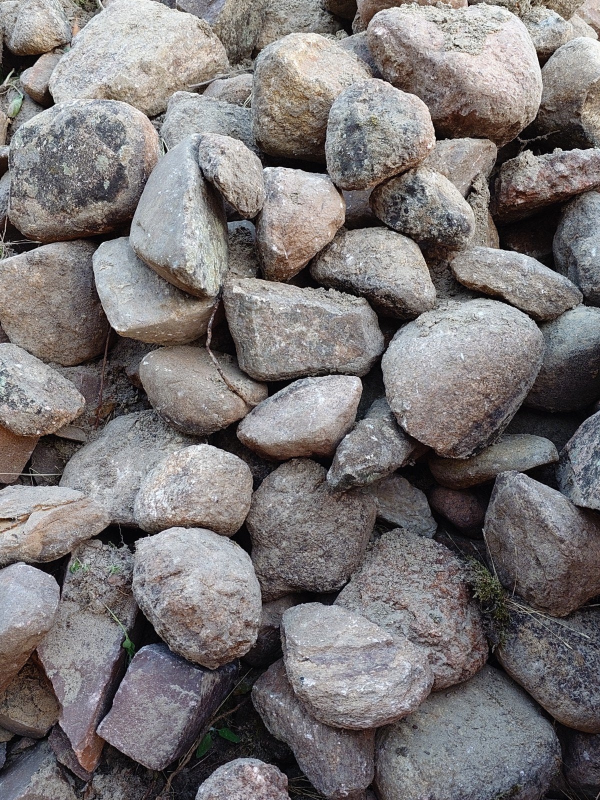 *GRATIS* Natuurlijke keien voor tuin of landschapsinrichting, Tuin en Terras, Ophalen, Overige materialen, Gebruikt, Kei