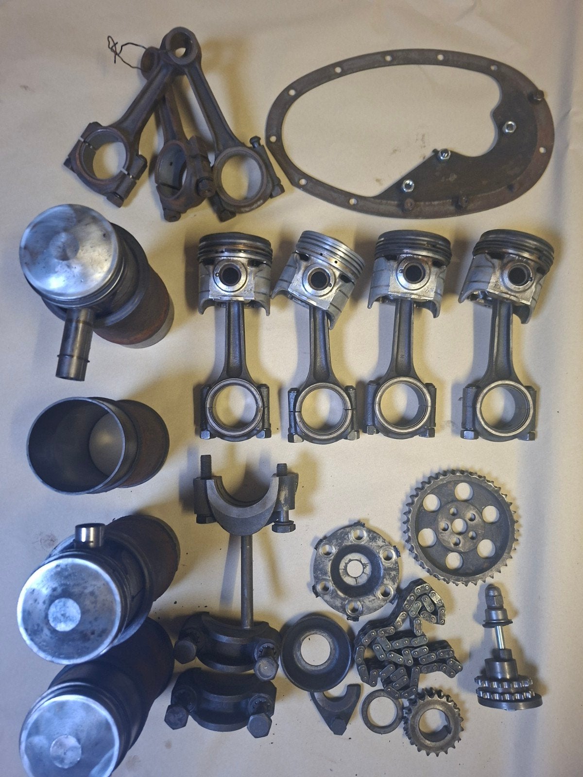 PEUGEOT 203 / 403 MOTOR ONDERDELEN, Ophalen, Gebruikt, Peugeot