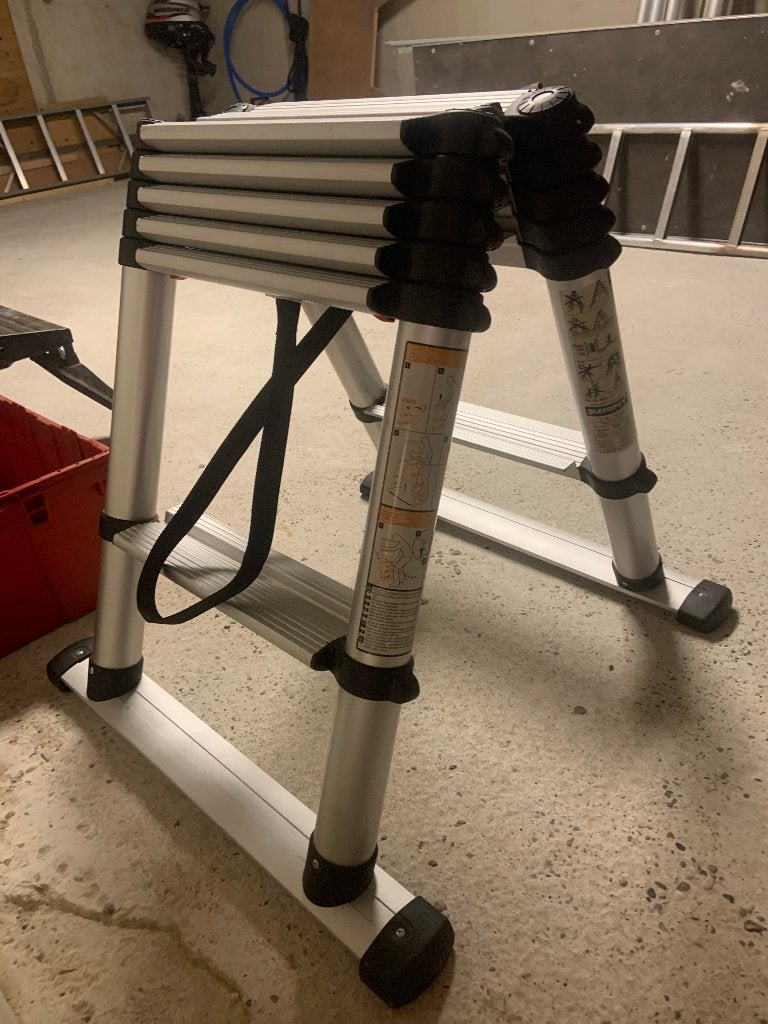 Telesteps combiline telescoopladder, Doe-het-zelf en Verbouw, Ladders en Trappen, Ophalen, Nieuw, Ladder, Opvouwbaar of Inschuifbaar