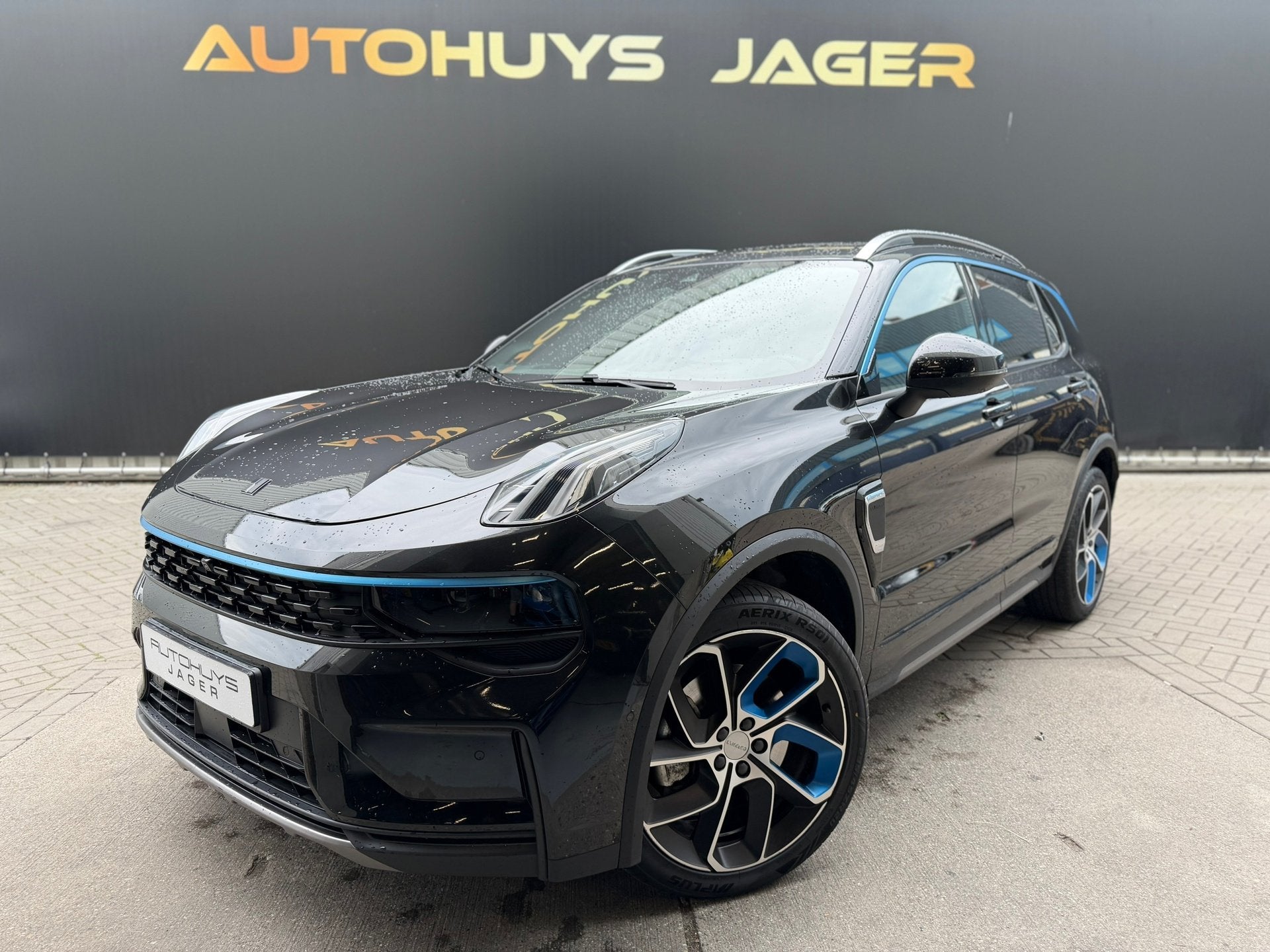 Lynk & Co 01 1.5 Pano DonkereHEMEL 360 Memory Carplay Hybrid, Auto's, Dealer onderhouden, Stof, Zwart, Zwart