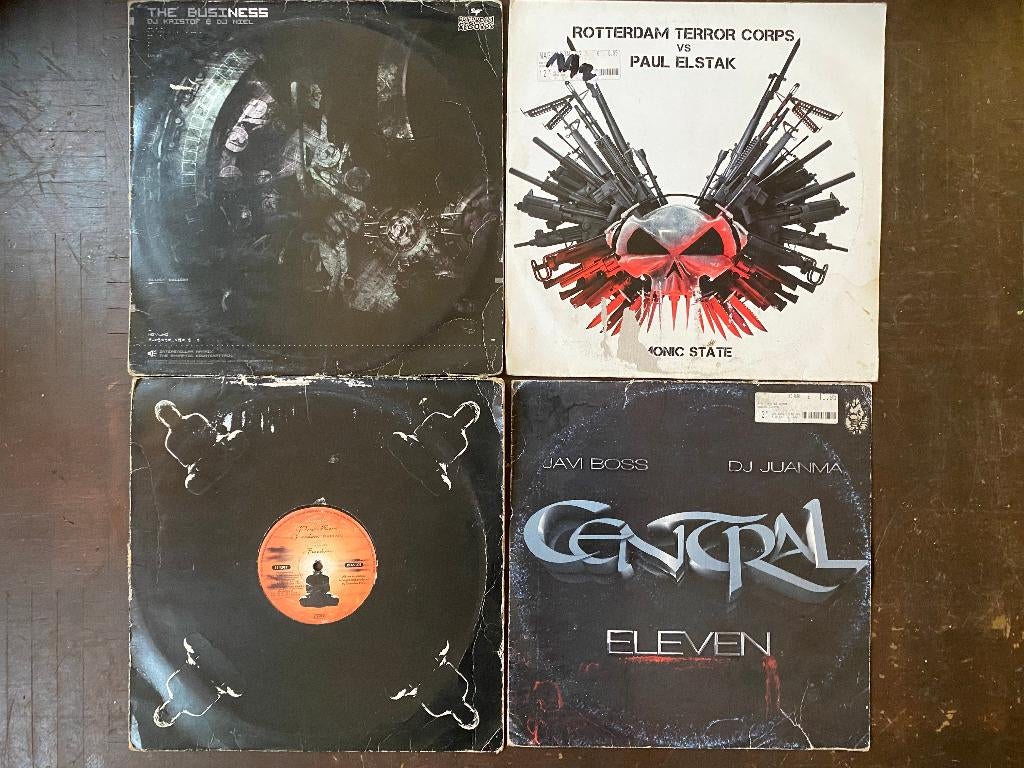 24 drumm n bass platen, Ophalen of Verzenden, Gebruikt, Overige formaten, Techno of Trance
