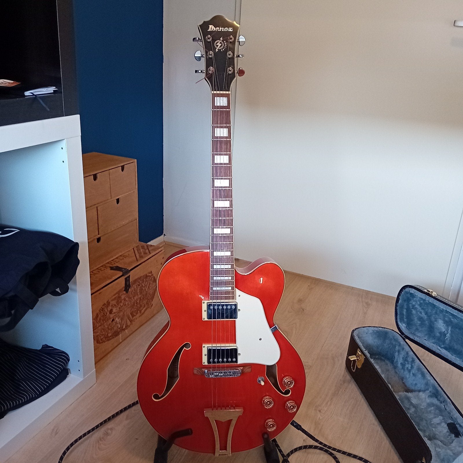 Ibanez Artcore AF75D Hollow Body Gitaar, Ophalen