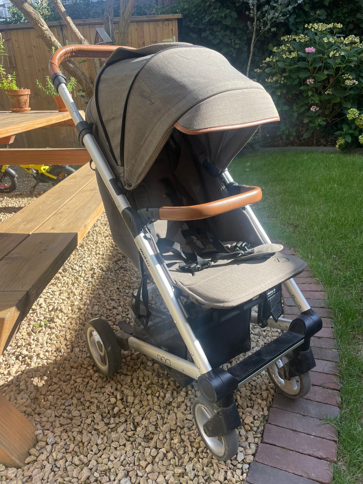 Mutsy Nexo Buggy - Comfortabel en Compact, Gebruikt, Verstelbare duwstang, Mutsy, Ophalen