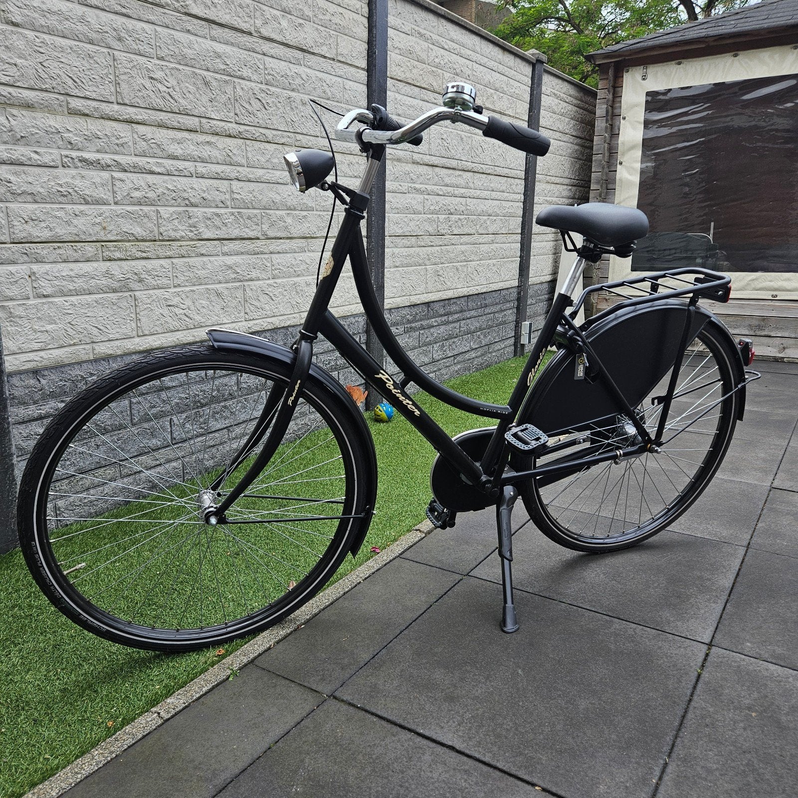 Omafiets, oudeweduwe, 3 versnel, framemaat 57, 28 inch., Fietsen en Brommers, Ophalen, Terugtraprem, Pointer, Versnellingen