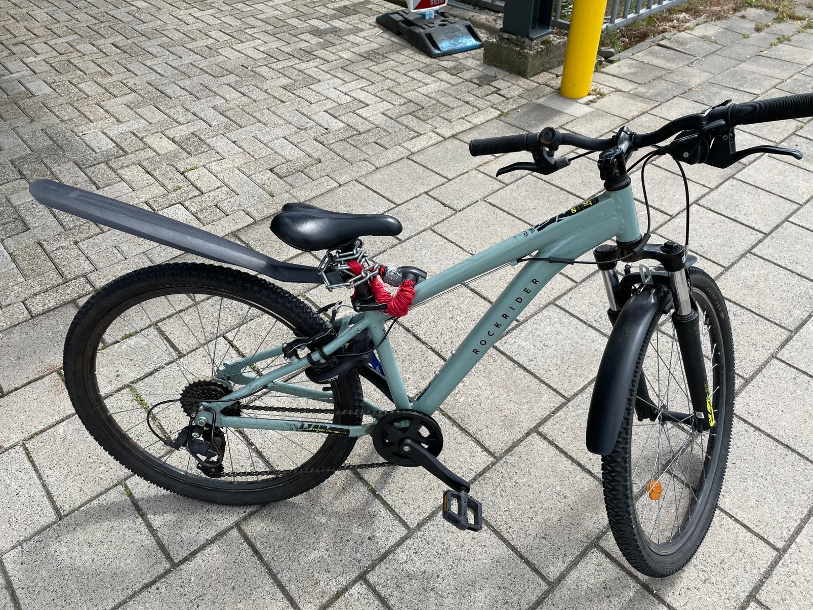 Kinderfiets 9-14 jr- Mountain Bike Rockrider, Ophalen, Gebruikt, 26 inch of meer