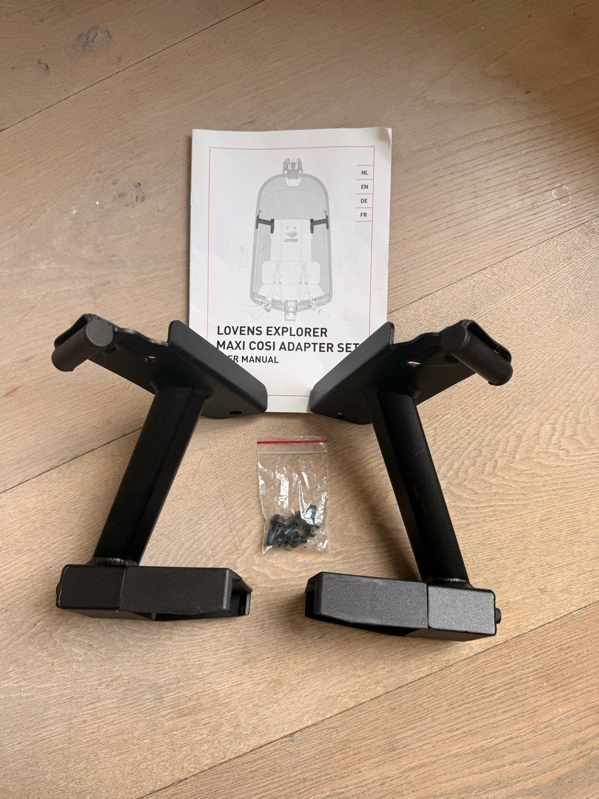 Lovens Explorer Maxi Cosi Adapter Set - Topstaat, Ophalen, Nieuw, Maxi-Cosi