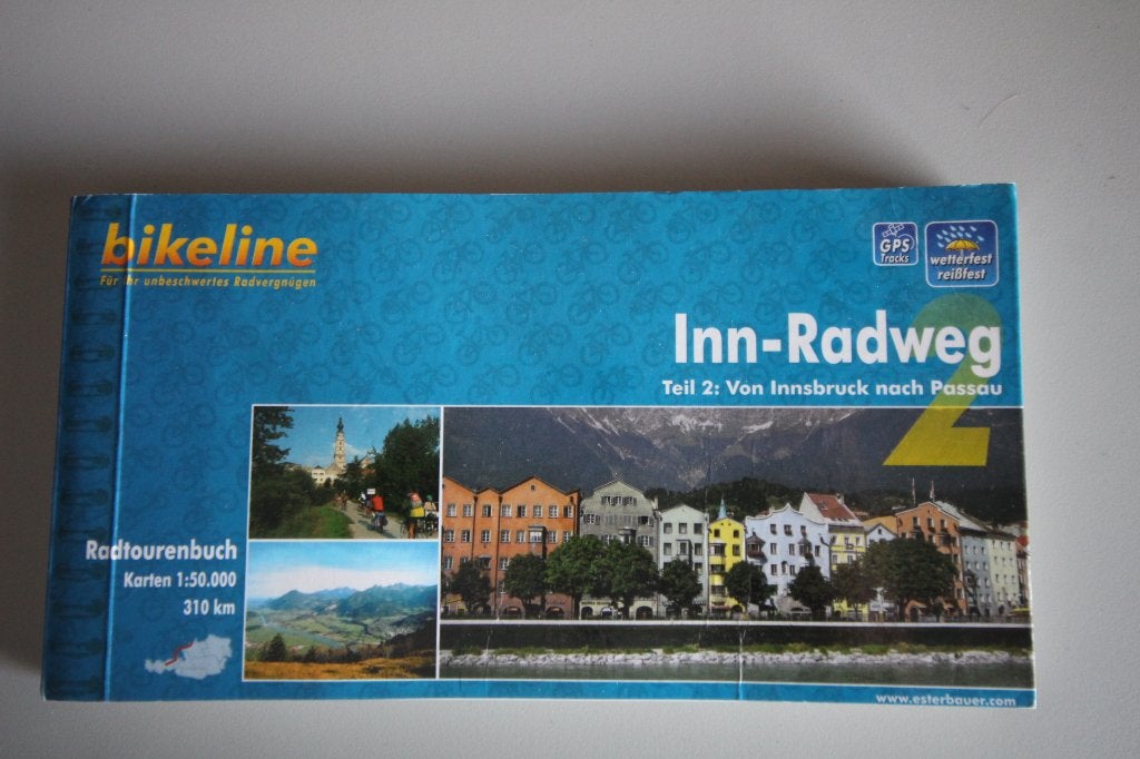 Bikeline Fietsgids (Duitstalig) Inn Radweg deel 2 izgst, Overige merken, Fiets- of Wandelgids, Europa, Ophalen of Verzenden
