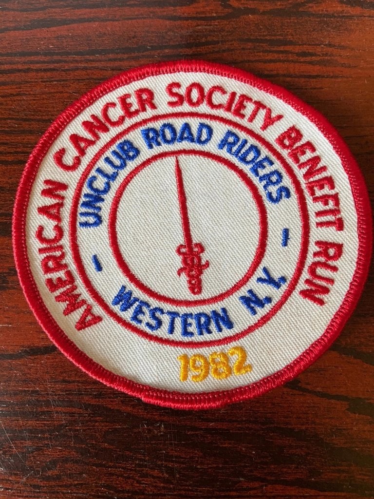 American Cancer Society Benefit Run 1982 NY - NEW - patch, Ophalen of Verzenden, Nieuw, Motoren