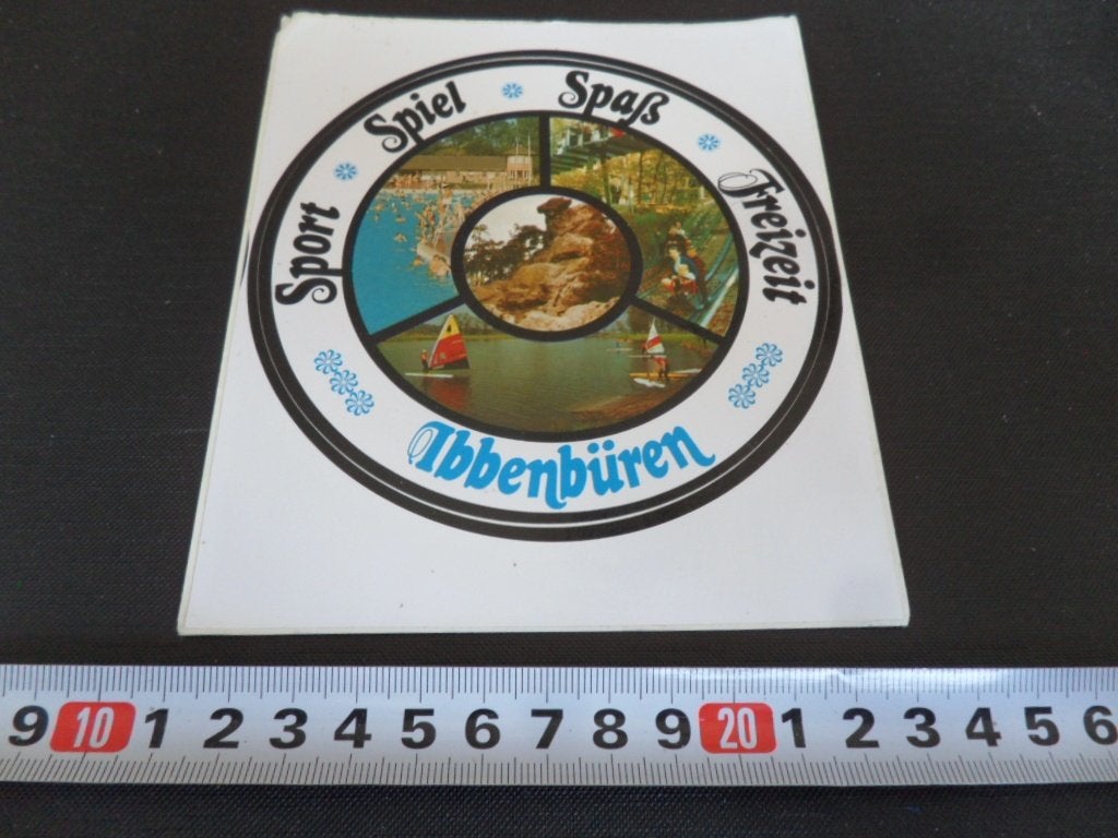 sticker sport spiel spaß freizeit ibbenbüren duitsland *, Ophalen, Zo goed als nieuw