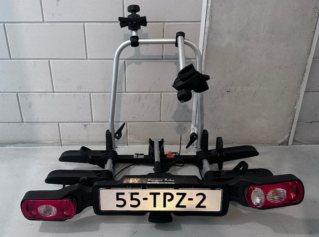 fietsendrager, Ophalen, Elektrische fiets, Zo goed als nieuw, 2 fietsen