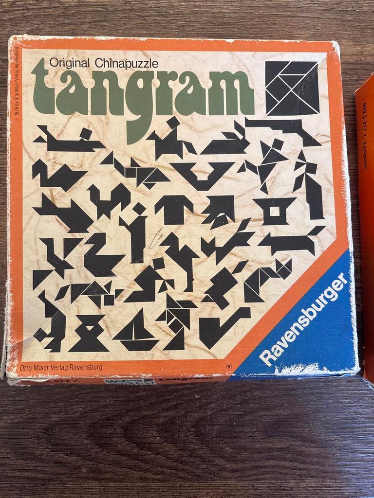 Ravensburger Tangram puzzel, Ophalen of Verzenden, Minder dan 500 stukjes, Gebruikt, Overige typen